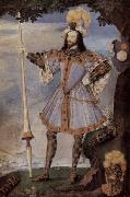 Nicholas Hilliard Portrat des George Clifford, Earl of Cumberland oil on canvas